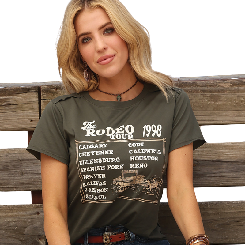 Cruel Women's "Rodeo Tour" Graphic T-Shirt