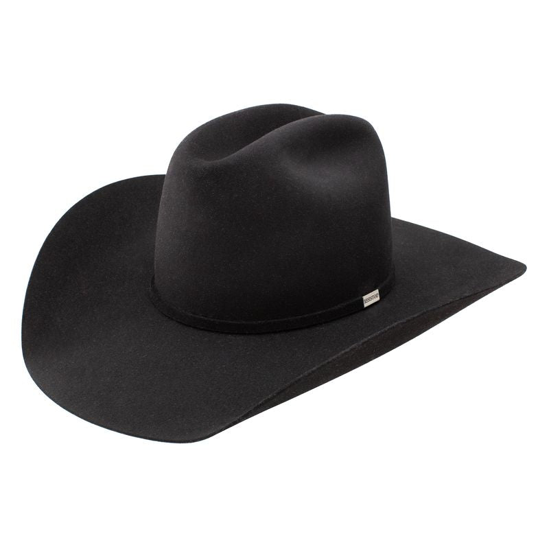 Resistol Five Star 5X Fur Blend Hat in Black