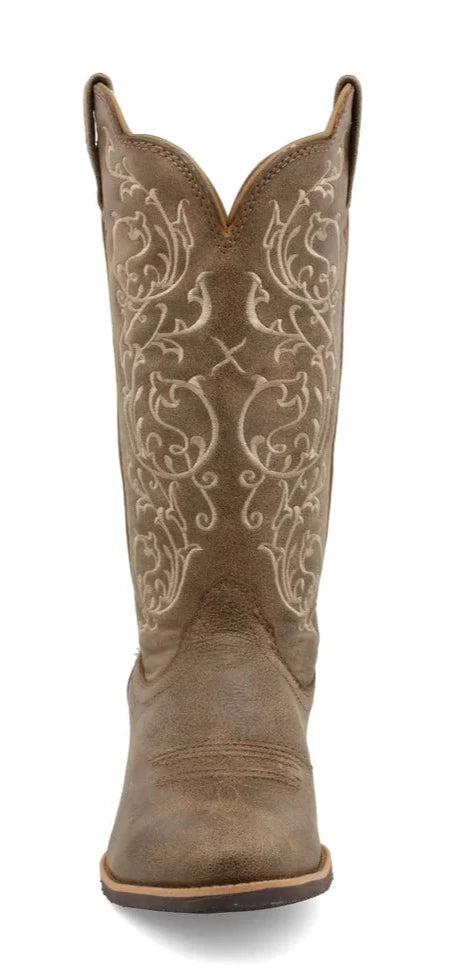 Twisted X Women's 12" Western "R" Toe Boot