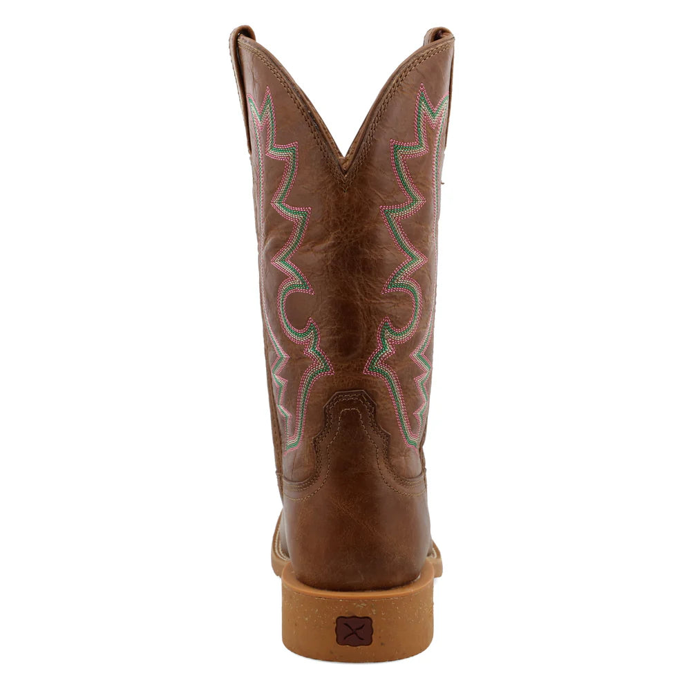 Twisted X Women's 11" Tech X Western Boot in Roasted Pecan