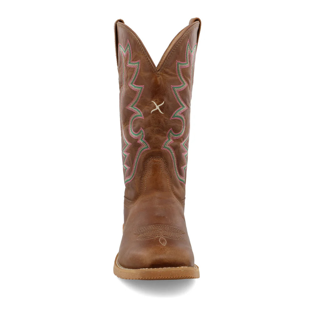 Twisted X Women's 11" Tech X Western Boot in Roasted Pecan