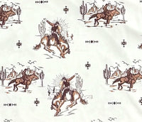 Red Dirt Hat Co Men's L/S Western Snap Shirt in Western Print