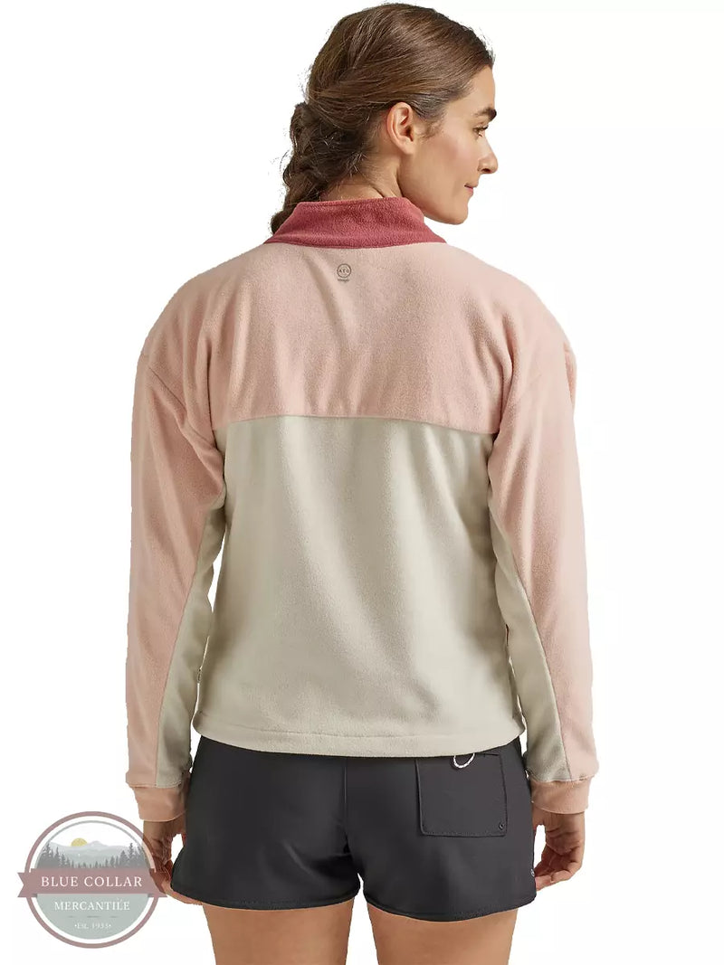 Wrangler ATG Women's Horizon Quarter Zip Fleece Pullover