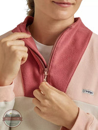 Wrangler ATG Women's Horizon Quarter Zip Fleece Pullover