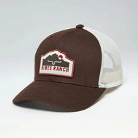 Kimes Ranch Camelback Ball Cap in Brown & Cream