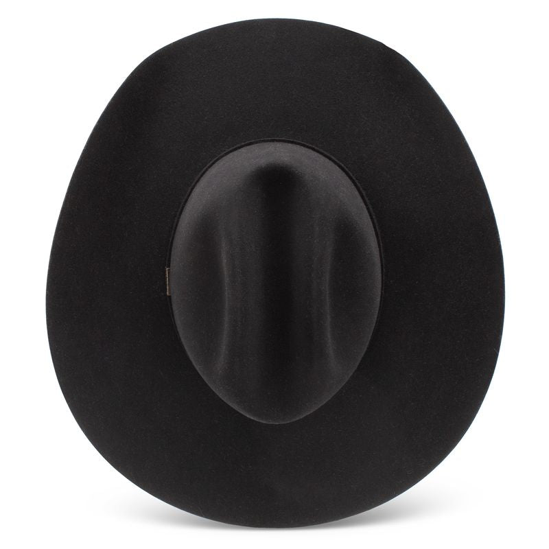 Resistol Five Star 5X Fur Blend Hat in Black