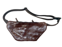 Vintage Cowhide Fanny Pack Sling in Brown