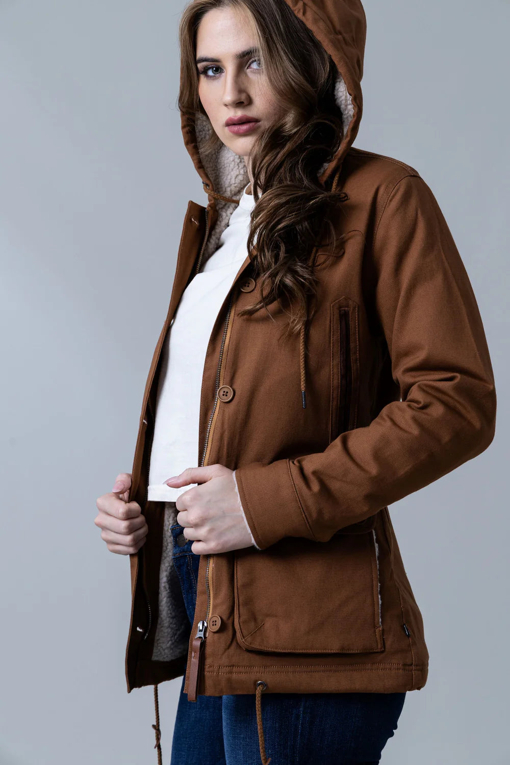 Kimes Ranch Women's AWA Jacket in Brown