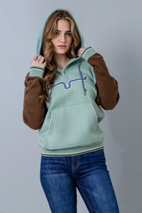 Kimes Ranch Women's Amigo Hoodie in Matcha