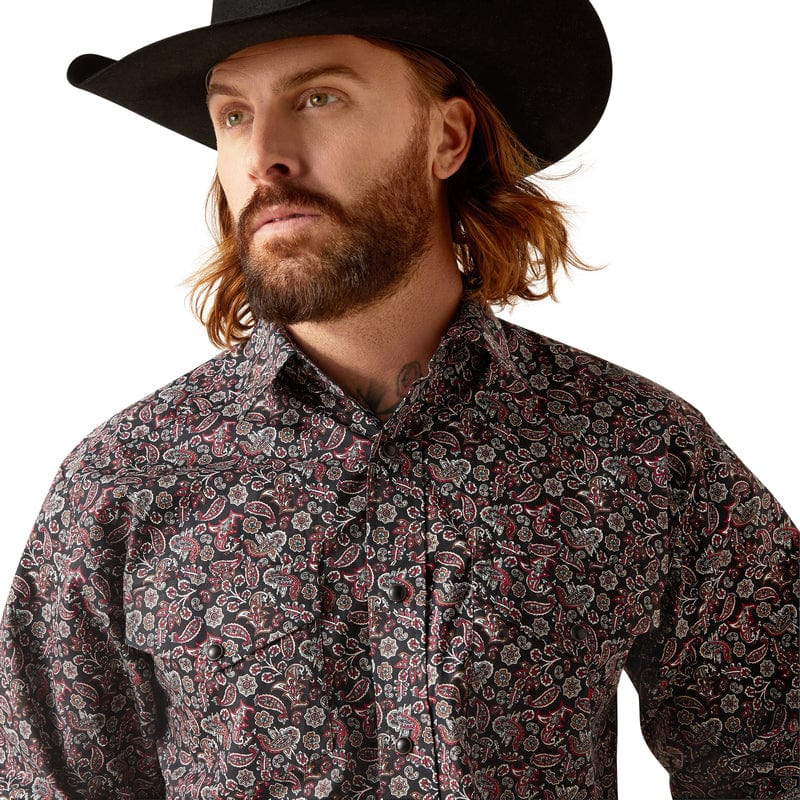 Ariat Men's Noor Classic Fit Long Sleeve Western Snap Shirt