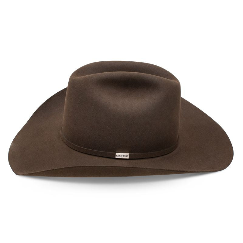 Resistol Five Star 5X Fur Blend Hat in Chocolate