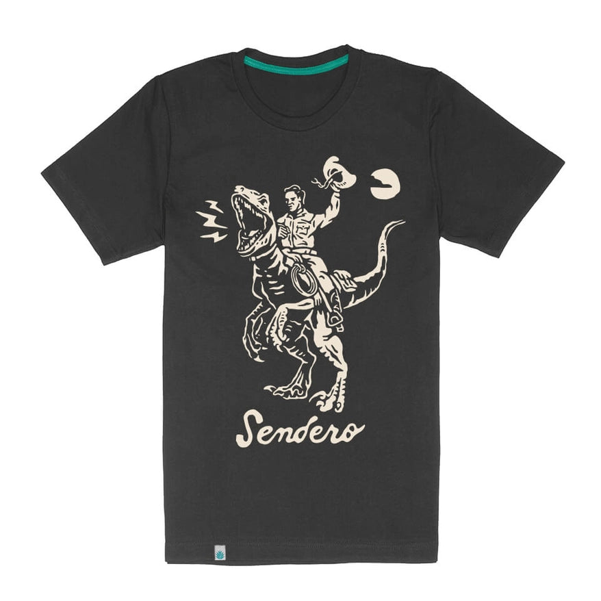 Sendero Provisions Co. Men's Velociwrangler Graphic T-Shirt in Black