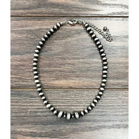 16" Rondelle Navajo Inspired Beaded Necklace