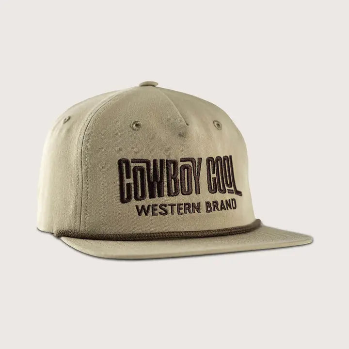 Cowboy Cool "Wave Rider" Rope Hat in Tan