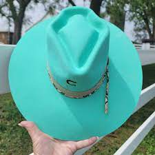 Charlie 1 Horse Mint Spear Point Felt Hat – Branded Country Wear display picture 2