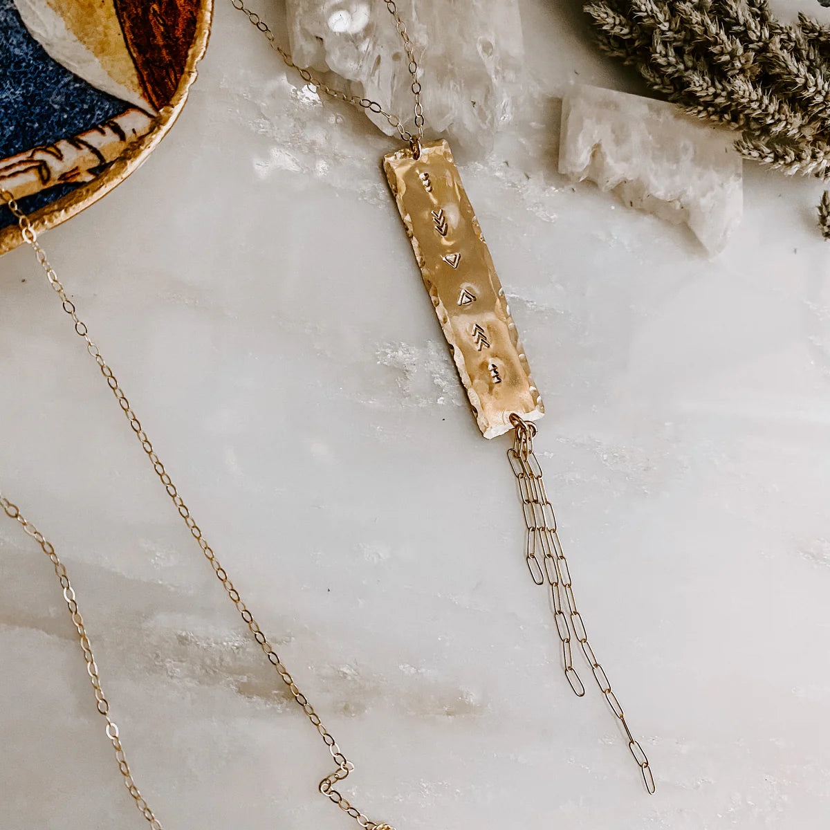 Derive 14K Gold Filled Drifter Fringe Necklace