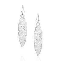 Montana Silversmiths Wild Lightning American Made Dangle Earrings