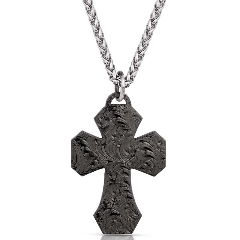 Montana Silversmiths American Made Tradition Cross Necklace