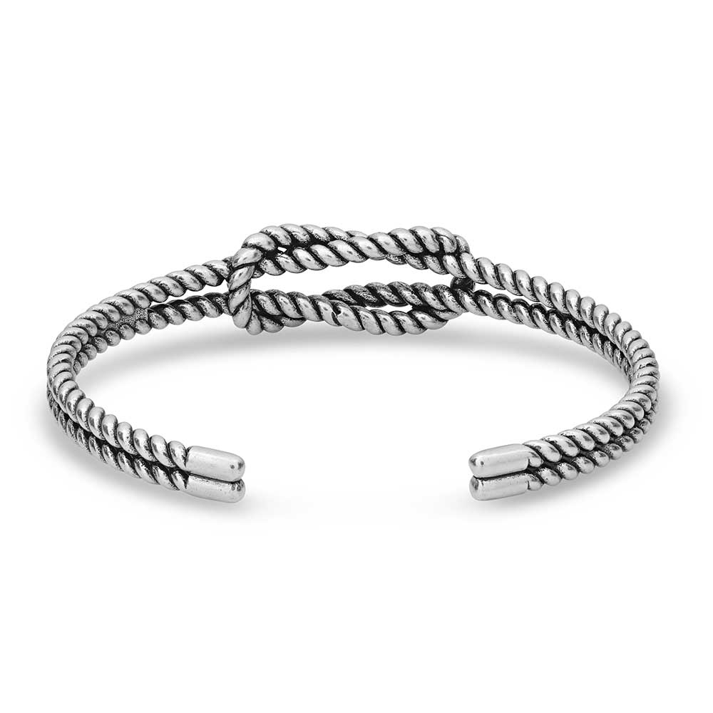 Montana Silversmiths Square Knot Rope Cuff Bracelet