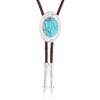 Montana Silversmiths The Outlaw Turquoise Bolo Tie