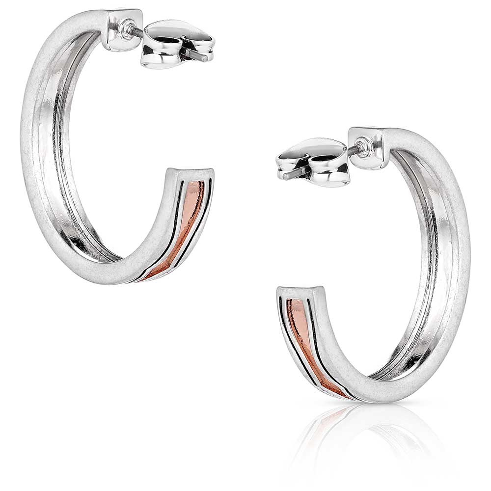 Montana Silversmiths Western Sands Hoop Earrings