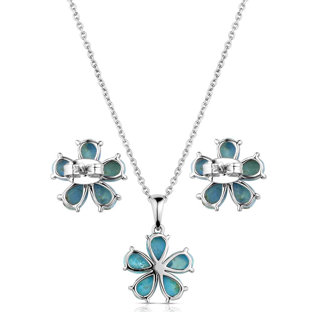 Montana Silversmiths Floral Sky Jewelry Set