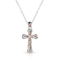 Montana Silversmiths Western Mosaic Cross Necklace