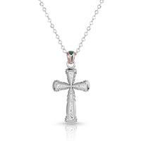 Montana Silversmiths Western Mosaic Cross Necklace