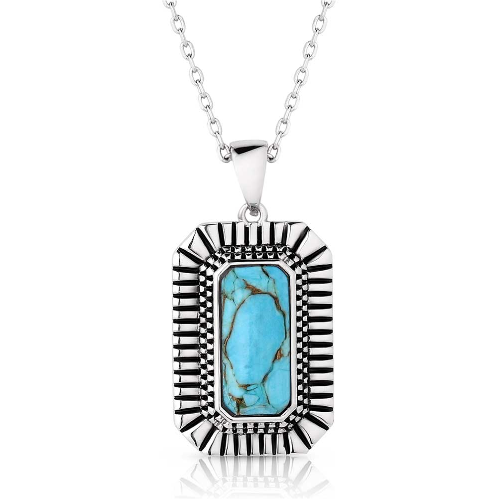 Montana Silversmiths Turquoise Sky Pendant Necklace