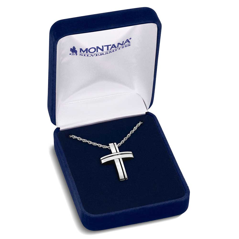 Montana Silversmiths Divine Path Cross Necklace