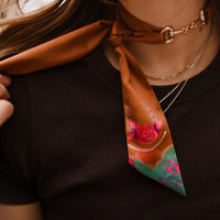Snaffle Bit Twilly Scarf Slide (Available in 2 Colors)