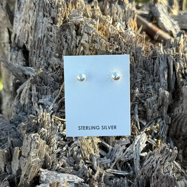 Simple Sterling Silver Studs