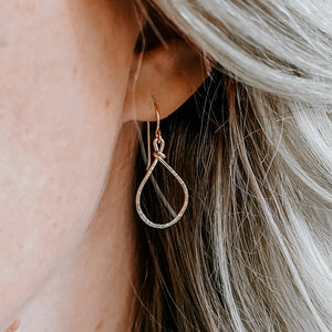 Derive 14k Gold Filled Mini Teardrop Earrings