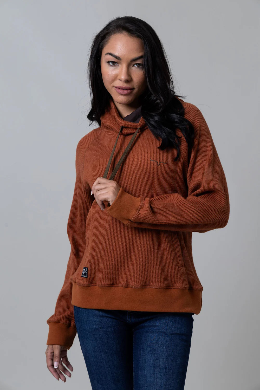 Kimes Ranch Women's Laguna Hoodie in Brown