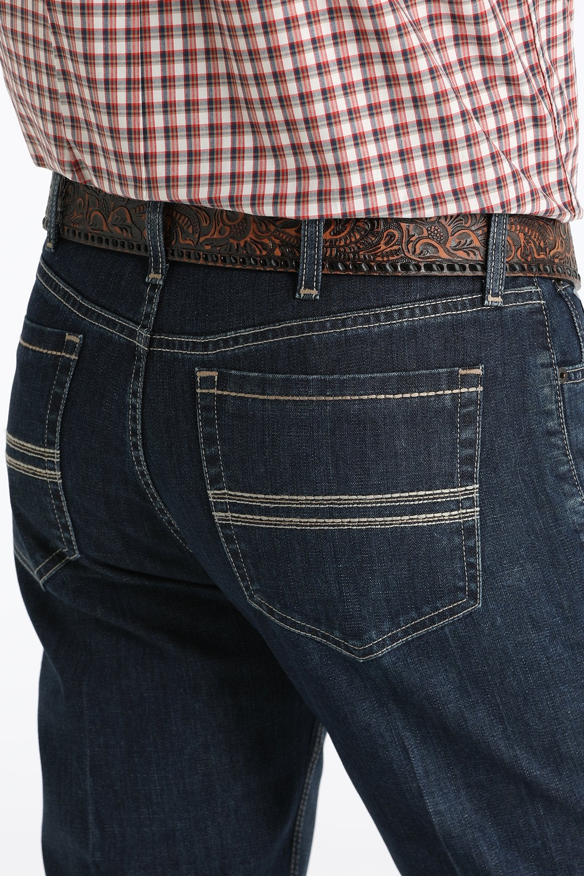 Cinch Men's Silver Label Slim Fit Straight Leg Jean in Dark Cinch Men's Silver Label Slim Fit Straight Leg Jean in Dark