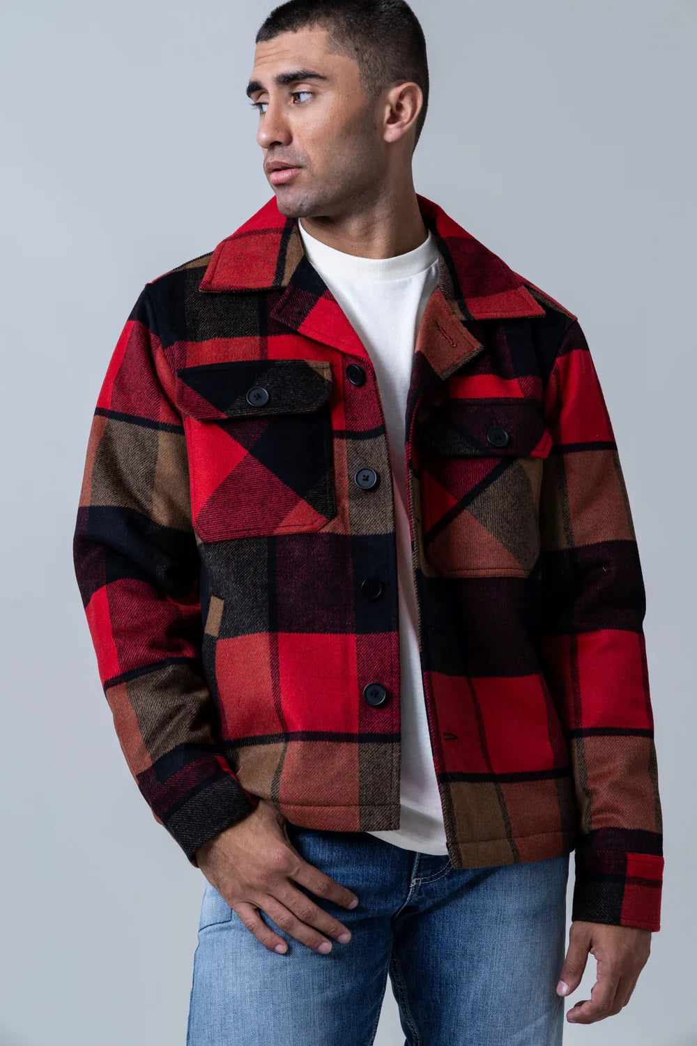 Kimes Ranch Men's Grants Coat in Rust Red