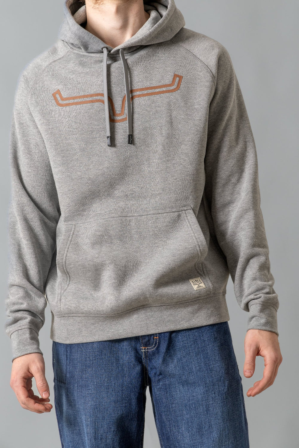 Kimes Ranch Men's Outlier Hoodie in Grey Heather