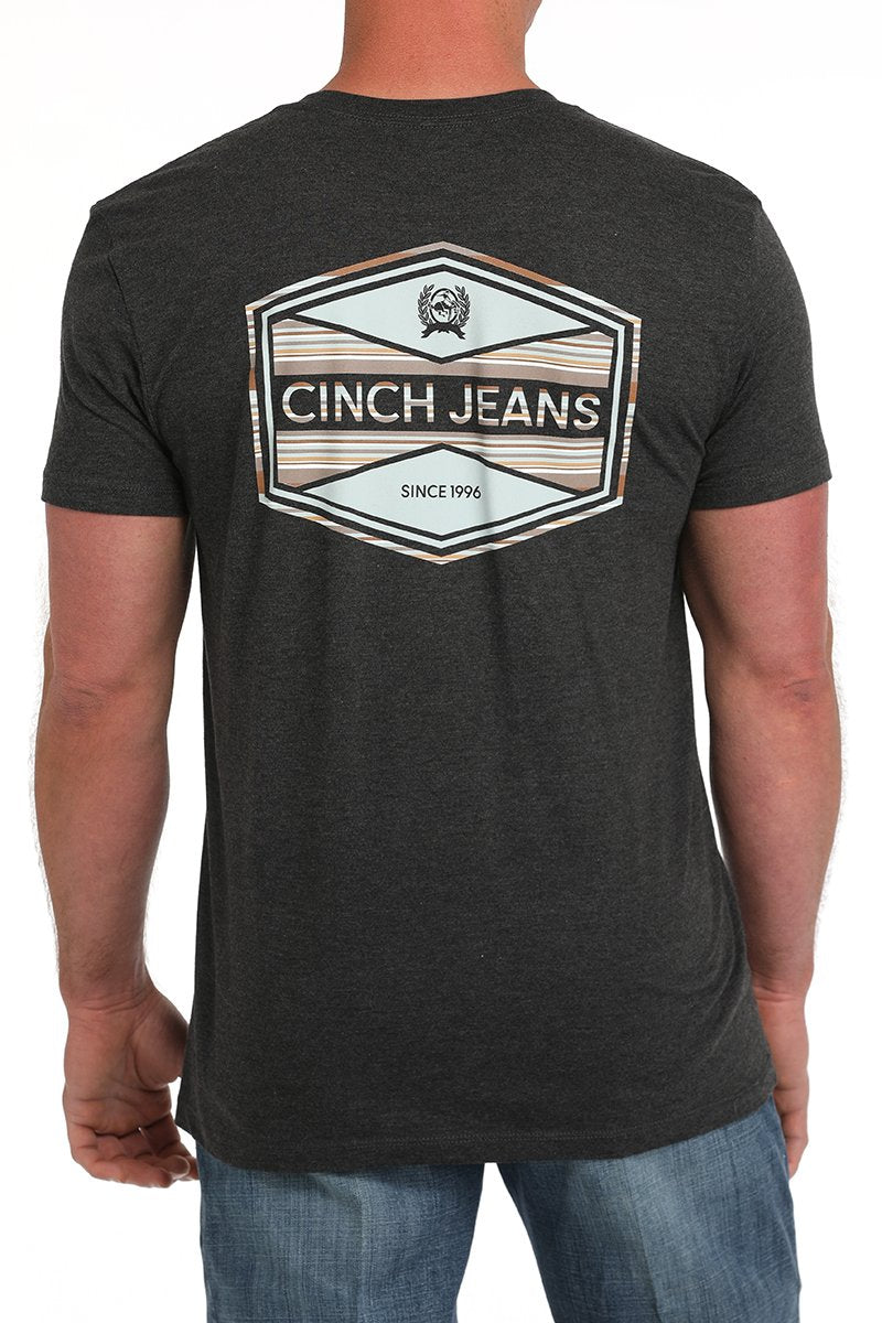 Cinch Men's Cinch Jeans Graphic Logo T-Shirt in Black