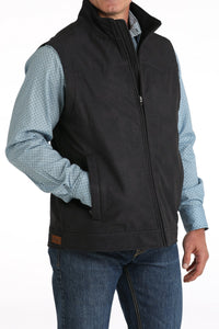 Cinch Men's Concealed Carry Bonded Vest in Charcoal