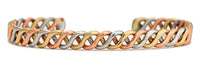 Sergio Lub Copper, Silver, and Brass Bracelets