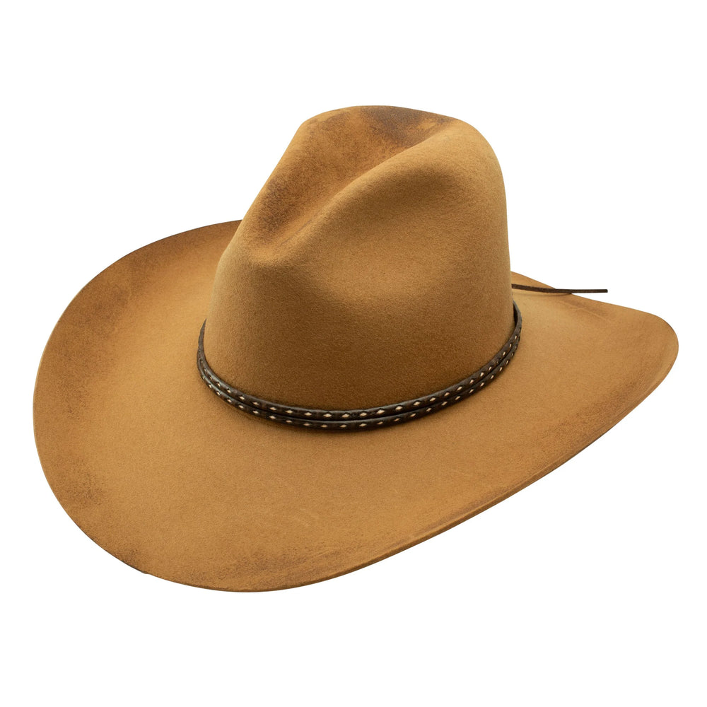 Stetson 5X Fur Felt Rancher Western Hat Beige Sand Made in USA Size 6 7/8 Unisex SFRNCH-0140E5-2.jpg?v=  main image 2