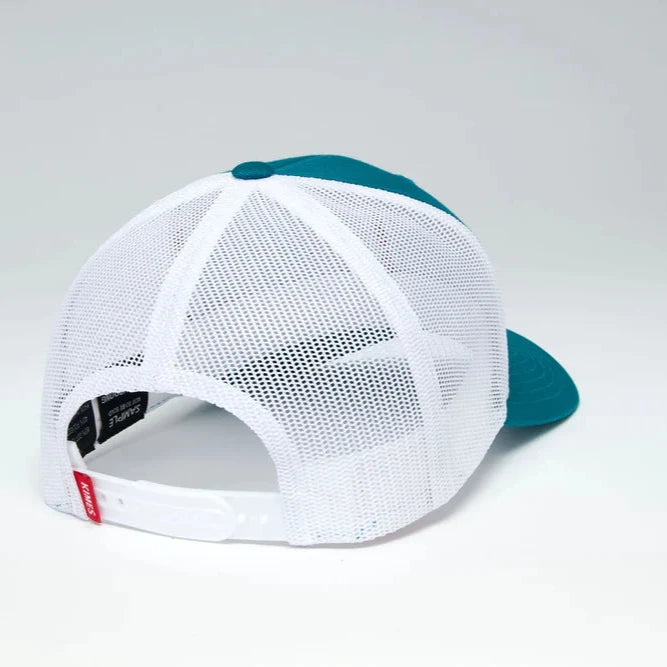 Kimes Ranch San Juan Ball Cap in Teal & White