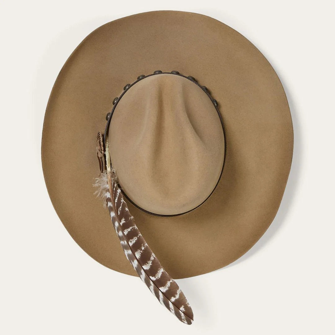 Stetson Broken Bow 4X Wool Felt Cowboy Hat in Buck