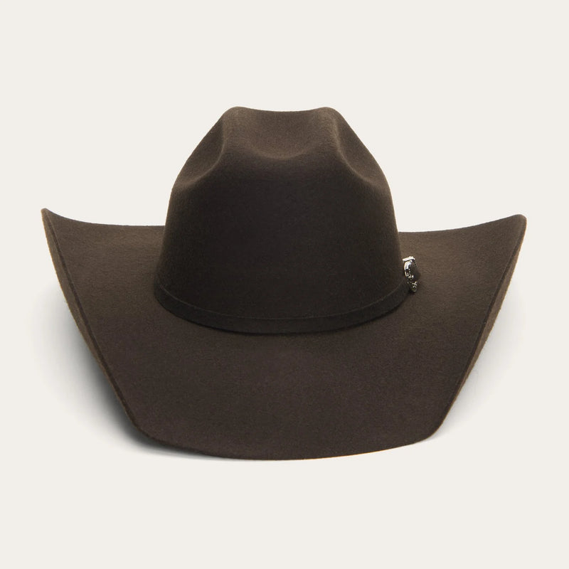 Stetson Youth Giddy Up Wool Felt Cowboy Hat in Chocolate