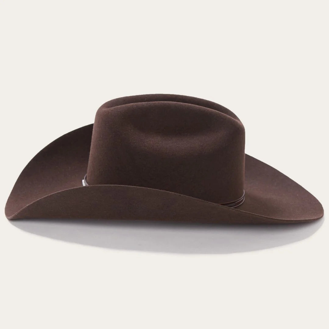 Stetson Llano 4X Chocolate Wool Felt Cowboy Hat