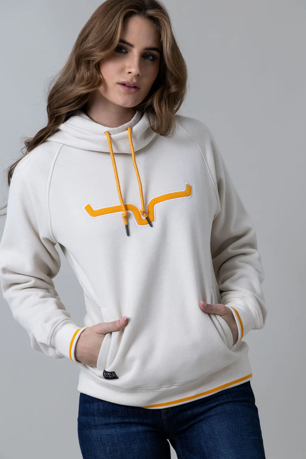 Kimes Ranch Women's Two Scoops Hoodie in Natural