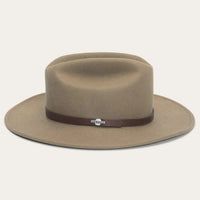 Stetson Route 66 Fur Felt Crushable Western Hat in Mushroom