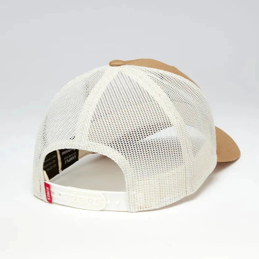 Kimes Ranch Vaughn Ball Cap in Maize & Cream