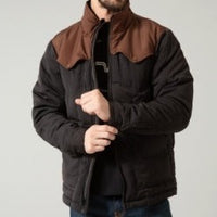 Kimes Ranch Men's Colt Jacket in Black/Brown