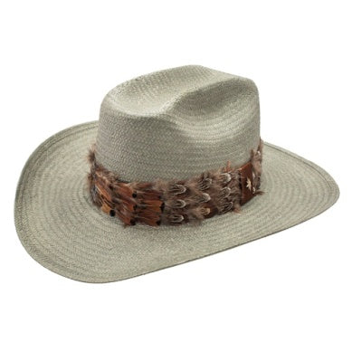 Stetson Breezewood Fashion Straw Hat in Seafoam